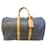 Louis Vuitton keepall 50 Monogram Brown Leather  ref.417412