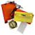 Kelly Hermès Wallet To Go Chevre Mysore Yellow Leather  ref.417416