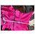 Giacca Casadei Rosa Fuchsia con Volant e Pizzo Nero Fuschia - vista 12