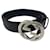 unisex gucci signature gg belt Black Leather  ref.417511