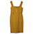 Sportmax Selce Pencil Dress in Yellow Polyester  ref.417583
