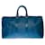 A mala de viagem "Keepall" espaçosa da Louis Vuitton 45cm em couro epi azul cobalto  ref.417872