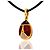 Faberge Egg Gold Charm Pendant