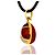 Faberge Egg Gold Charm Pendant - view 2