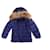 Moncler Hooded Jacket Blue  ref.418299