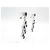 ORECCHINI CON CIONDOLO IN ARGENTO STERLING E ZAFFIRO NEW BURMA ORECCHINI NUOVI - vista 2