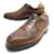 BERLUTI RICHELIEU NUOVE SCARPE PHYSIO 11.5 45.5 scarpe in pelle marrone  ref.418716