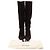 Gianvito Rossi Kniehohe Stiefel 45 aus braunem Wildleder - Ansicht 7