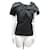 [Used]Alexander McQueen Alexander McQueen Tops Lady's Black Short Sleeve Cloth  ref.418955