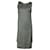 Roland Mouret Mittellanges Kleid aus Wolle Grau  ref.419374