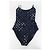 Louis Vuitton Size 36 Einteiliger Badeanzug mit Mahina-Monogramm in Marineblau - Ansicht 8
