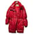 Autre Marque Vestes Nylon Rouge  ref.419889