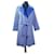 Autre Marque Manteaux, Vêtements d'extérieur Elasthane Polyamide Blanc Bleu  ref.419895