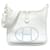 Hermès Hermes White Evelyne PM Leather Pony-style calfskin  ref.420044