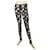 Philipp Plein Leggings con calaveras en blanco y negro Pantalones de viscosa elástica Pantalones XS Elastano  ref.420222