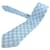 Louis Vuitton Tie Light blue Silk  ref.420347