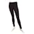 Calças calças leggings Vivienne Westwood Anglomania Preto Roxo Sparkly XS Elastano Acetato  ref.420543