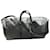 Louis Vuitton Keepall shoulder bag 55 Dark grey Cloth  ref.420645