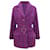 Chanel Giacca in tweed Naomi Campbell Estremamente RARA Porpora  ref.420719