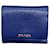 Prada Wallets Blue Leather  ref.420720