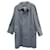 Burberry Vintage Tweed-Mantelgröße für Herren 50 Grau  ref.420752