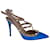 Valentino Garavani Rockstud Heels in Blue Leather  ref.420766