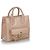All Afternoon Balenciaga Borsa a tracolla in pelle marrone con lucchetto per tutto il pomeriggio - vista 2