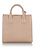 All Afternoon Balenciaga Borsa a tracolla in pelle marrone con lucchetto per tutto il pomeriggio - vista 3