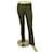 Dondup Jeans en denim vert olive Pantalon slim Pantalon sz 26 P005 015 ARGILE CARMEN Coton  ref.421212