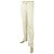 Calça Kiton Branco Calça Clássica de Algodão Baumwalle Cigarette - sz 40 - vista 4