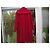 Autre Marque Abrigo de lana rojo con cuello grande Roja - vista 2