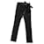 Chanel Calças de ganga com cinto arco Paris / ROME Preto John  ref.421947