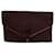 Lanvin Clutch bags Dark red Cloth  ref.422315