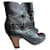 Adolfo Dominguez Ankle Boots Black Leather  ref.422663