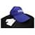 [Occasion] BALENCIAGA 505985 310 b5 / Casquette de baseball avec logo brodé / Chapeau / Unisexe / L Tissu Bleu  ref.422764