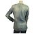 Dolce & Gabbana DSquared blu denim donna colletto button down effetto consumato camicia - SZ 40 - vista 2