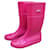 Furla fuchsia rain boots Fuschia Rubber  ref.423259