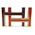 Hermès HERMES H SQUARE BELT BUCKLE FOR LINK 13MM DORE & EMAIL BUCKLE BELT Golden Metal  ref.423345