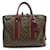 LOUIS VUITTON BEQUIA BAG HANGING DOCUMENT BAG IN MONOGRAM BRIEFCASE CANVAS Brown Leather  ref.423422