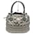 Puntada Dior Cannage Gris Sintético  ref.423514