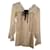Chanel blouse White Silk  ref.423954