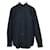 Camisa extragrande de manga larga en algodón negro Balenciaga  ref.424087