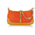 Gucci Borsa a tracolla con catena in pelle scamosciata arancione Jackie Marrone Marrone chiaro Svezia Metallo  ref.424720
