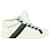 Louis Vuitton men's 8.5 US Greenx White Damier Infini Leather Sneaker  ref.424956
