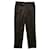 Lanvin Vintage tuxedo wool trousers Dark grey  ref.424979