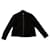 Acne Black cotton fleece jacket  ref.424991