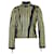 Jaqueta de motoqueiro com padrão tecido Gucci em couro multicolorido Multicor  ref.425877