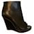 Zapato de cuña Givenchy Negro Piel de cordero  ref.425911