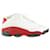 Nike 2005 Mens 8 US Cherry White Air Jordan XIII 13   ref.426024