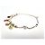 BRACCIALE DODO POMELLATO GRANELLI T20 IN ARGENTO E ORO ROSA CHARMS + SCATOLA - vista 2